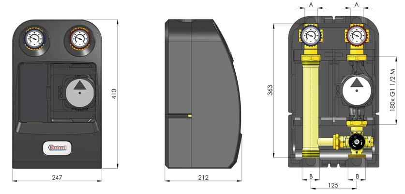 DIM gruppo di circolazione a punto fisso