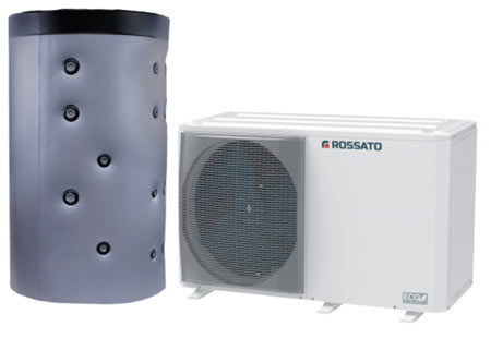Serbatoio PS PSR con pompa di calore