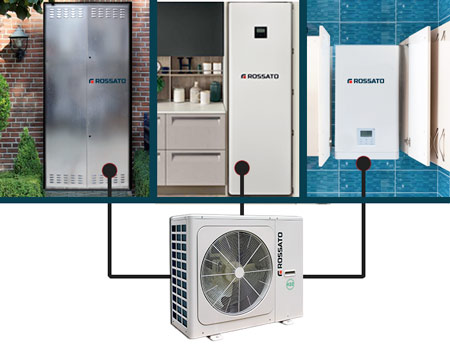Nuove pompe di calore salvaspazio