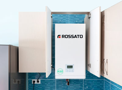 pompa di calore nel mobile