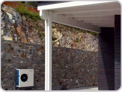 Riscaldamento a pavimento casa di legno