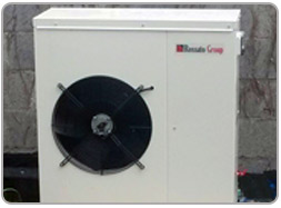 Pompa di calore per vila