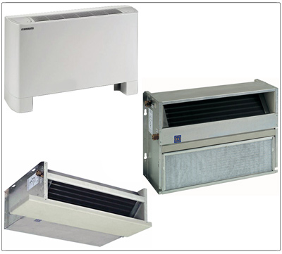 wall-mounted fan coil units