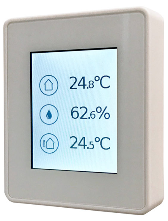 Acouto Riscaldamento Termostato LCD Touchscreen WiFi Display LCD Digitale per limpianto di Riscaldamento Elettrico e Il Sistema di Riscaldamento a Parete 