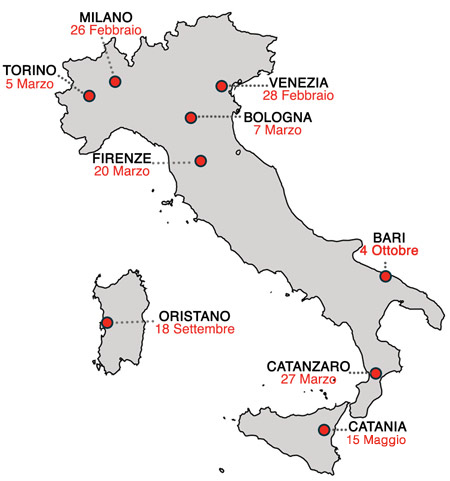 Tour2019 mappa Rossato