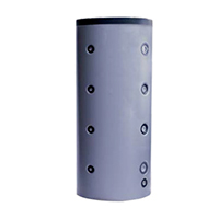 Accumulo inerziale per pompa di calore